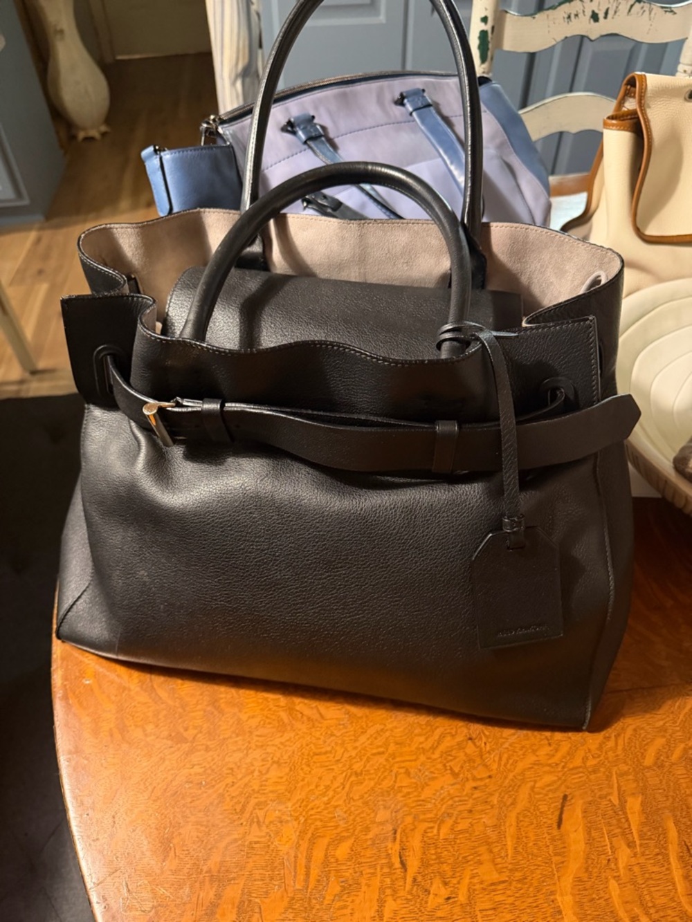 Reed Krakoff Black Leather RK 40 Tote bag